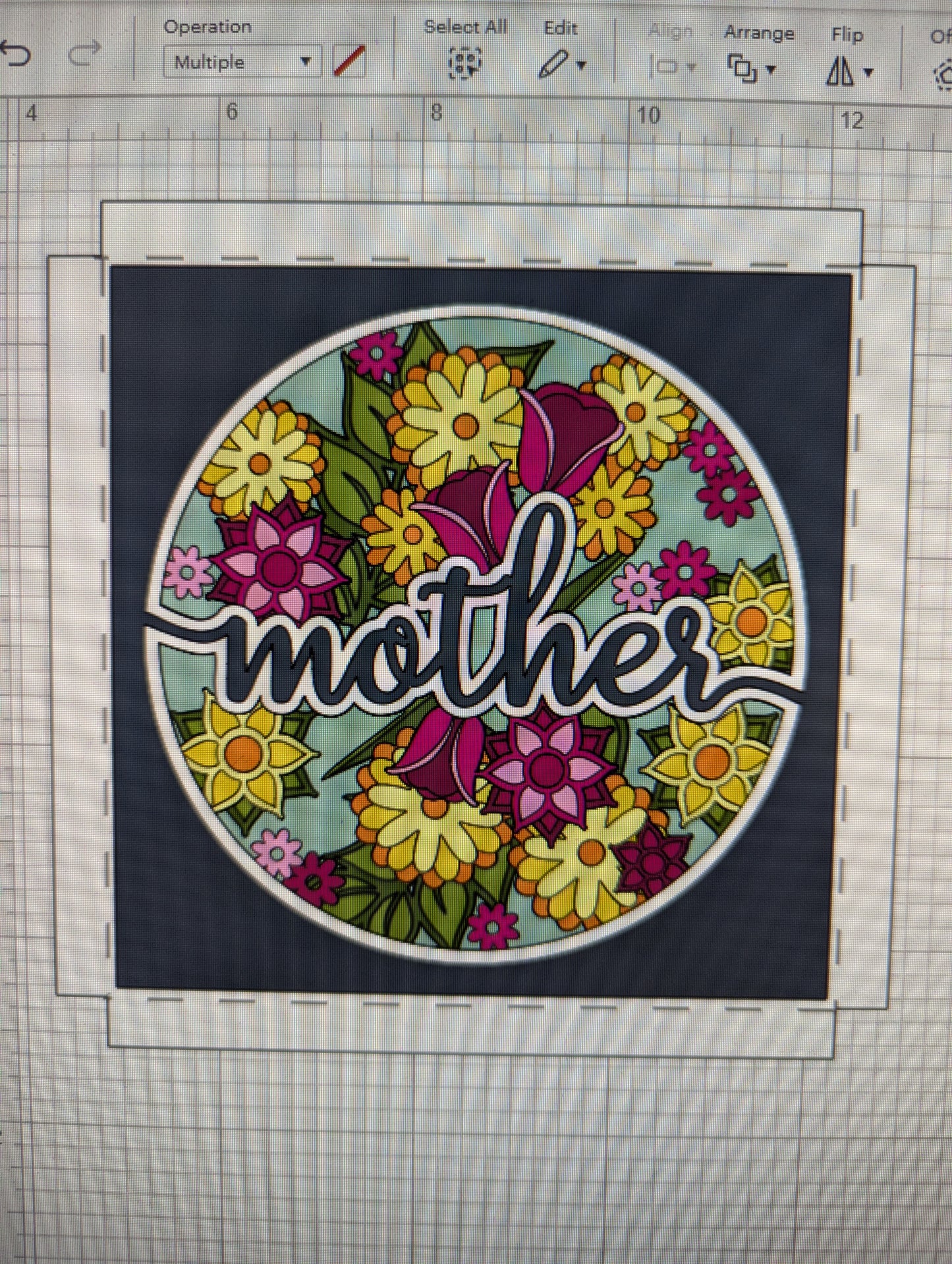 8" Mother Shadowbox