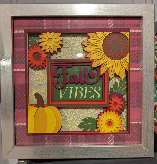 Fall Vibes Shadowbox